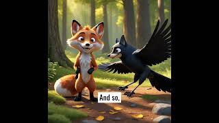 The Clever Fox Trick I Smart story for kidsAnimated short story قصص art اطفال funny kids fun [upl. by Nerta]