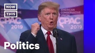 Trumps CPAC Speech Goes Off the Rails  NowThis [upl. by Ishmael]