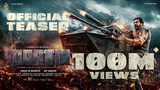 Martin  Teaser 4K  Dhruva Sarja  AP Arjun  Uday K Mehta [upl. by Henarat]