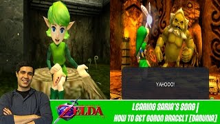 Sarias Song  How To Get Goron Bracelet Darunia  The Legend of Zelda Ocarina of Time 3D 03 [upl. by Venator888]