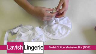 Berlei Cotton Minimiser Bra B581 White [upl. by Greenburg]