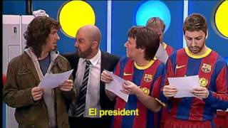 Lhimne del Barça quotCalmaquot  Crackòvia  TV3 [upl. by Autry]