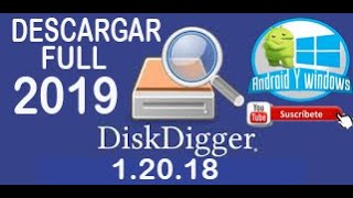 DESCARGAR DiskDigger FULL 2019 [upl. by Ahsekat238]