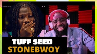 Stonebwoy  TUFF SEED OFFICIAL VIDEO REACTION [upl. by Ycrad237]