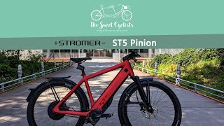 Stromer ST5 Pinion Electric Bike Pedelec Review  feat ABS  110 Mile Range  Gates Carbon Belt [upl. by Llesram]