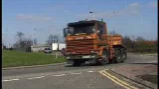 TRUNK ROAD TO WALES UK TRUCKING 1996 PMP DVD 427 [upl. by Ayram]