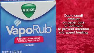 8 surprising uses for Vicks VapoRub [upl. by Nedac10]