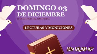 Lecturas y Moniciones Domingo 3 de diciembre I Domingo de Adviento ciclo B  Cathopray [upl. by Harden347]