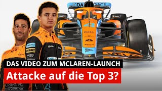 McLarenF1Launch 2022 Gleich drei Autos auf einmal  Präsentation MCL36 [upl. by Maupin]