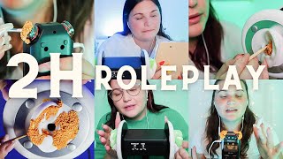 ASMR  2H DE NETTOYAGE DOREILLES [upl. by Elletnohs]