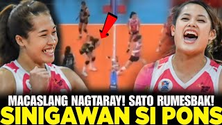 WAG ASARIN SI PONS Creamline DI NAGPATINAG vs Nxled Pons at Sato NAGPAKITANGGILAS [upl. by Odawa]