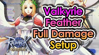 ROO Full Damage Offensive Setup For Valkyrie Feather  KingSpade [upl. by Wunder]