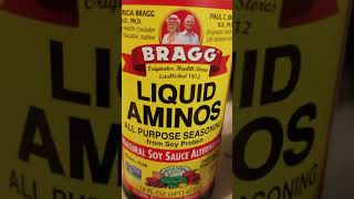 Food Review Bragg Liquid Aminos natural soy sauce alternative [upl. by Bruyn]