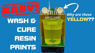 Cleaning Resin Prints  Testing the AnyCubic Wash and Cure Station [upl. by Anitnas755]