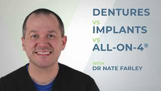 Comparing Allon4 vs Dental Implants vs Dentures [upl. by Celestyn]