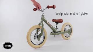 montage video Trybike steel 2 wieler [upl. by Ahsotal]