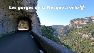 Les sublimes Gorges de la Nesque à vélo en boucle depuis Venasque [upl. by Enelegna527]