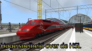 Over de HSL met de Thalys  Train Simulator 2021 [upl. by Madelaine]