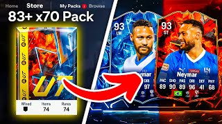 83 x70 500K PACKS amp 84 x20 PACKS 🔥🥶 FC 24 Ultimate Team [upl. by Cleres]