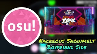 osu mania  FNF Nacreous Snowmelt BSide FC Rank S [upl. by Erdnuaed]