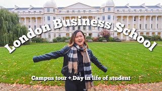 day in the life London Business School student Masters in Management  Campus Tour [upl. by Gruver]