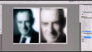 Photoshop CS5 Tutorial Television Scan Line Effect [upl. by Cai]