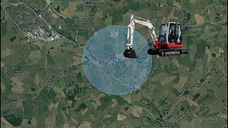 Stolen Takeuchi TB 235 Compact Excavator Automatrics find operation Ashen 3rd Dec 2018 [upl. by Higley552]