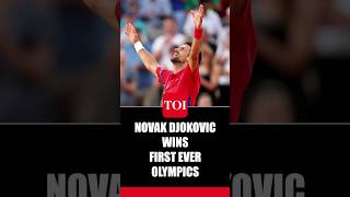 Historic Novak Djokovic Wins His First Ever Olympic Gold Beats Alcaraz At Paris 2024 [upl. by Hurless]