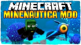 👉 ¡PORTAL A LA DIMENSIÓN DE SUBNAUTICA EN MINECRAFT  MINENAUTICA MOD MINECRAFT 1710 ESPAÑOL [upl. by Bryon872]