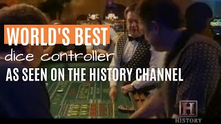 The Worlds Best Craps Dice Controller on the History Channel [upl. by Oirobil]