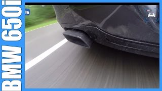 2015 NEW BMW 650i F13 450 HP GREAT 44 V8 Exhaust Sound [upl. by Ert]