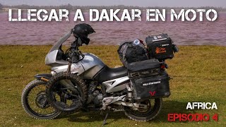 De MAURITANIA al Lago Rosa de Dakar  África 4  Vuelta al mundo en moto [upl. by Stargell933]