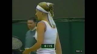 Mary Pierce vs Jelena Dokic Wimbledon 1999 [upl. by Anirda]