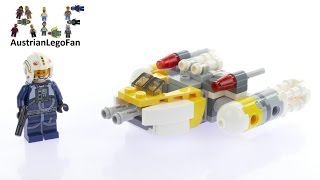 Lego Star Wars 75162 YWing™ Microfighter  Lego Speed Build Review [upl. by Hessler834]