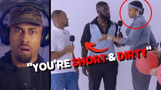 “You’re SHORT amp DIRTY”  Woman Shames Man After He Said He WOULDN’T DATE HER [upl. by Ron856]