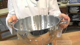 Equipment Review The Secret to Buying the Best Colanders  Strainers [upl. by True699]