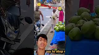 🥹गरीब लड़की का सारा नारियल ‌फेकदिया पुलिस वाले ने l humanity shorts shorts ytshorts [upl. by Callery]