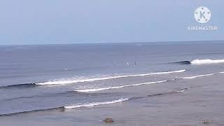 THE BEST SURFING BEACH IN CALICOAN GUIUAN EASTERN SAMAR [upl. by Lyj]