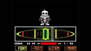 undertale betrayer Sans fight phase 3Demo [upl. by Anen]