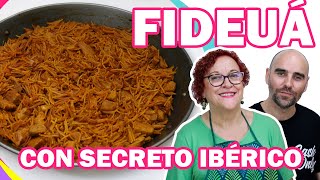 FIDEUÁ CON SECRETO IBERICO  Receta fácil [upl. by Sommer]