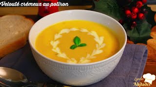 Recette de velouté onctueux au potiron Creamy pumpkin soup [upl. by Annecorinne]