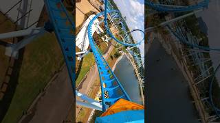 Pipeline The Surf Coaster at SeaWorld Orlando 🏄 [upl. by Wertheimer]