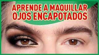 Aprende a maquillar tus ojos encapotados  encapuchados [upl. by Eiclehc]