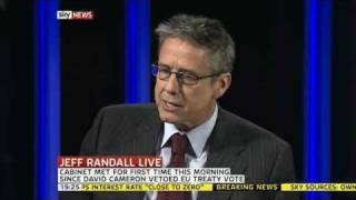 Prof Christian Dustmann on Jeff Randall Live Sky News 13th December 2011 [upl. by Clyde]