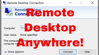 Setup Remote Desktop from Anywhere amp Change Secure RDP Port Access Your PC over the Internet [upl. by Aracat]