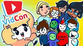 VIDCON Vlog 2018 Animators Take Over Face Reveal [upl. by Einon]