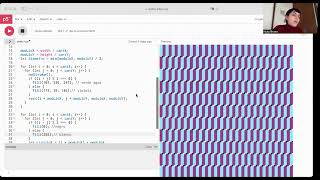 TP N2  Arte óptico modular con patrones repetitivos [upl. by Dun692]