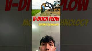 MÁY TẠO RÃNH V VDitch Plow agriculturetechnology VShapedFurrower machine [upl. by Ahsinit]