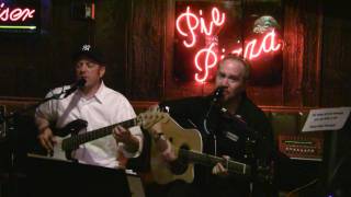 The Sound of Silence acoustic Simon amp Garfunkel cover  Mike Massé and Jeff Hall [upl. by Avin]