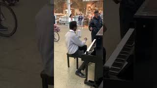 the most epic quotinterstellarquot piano duet in public [upl. by Oriane]